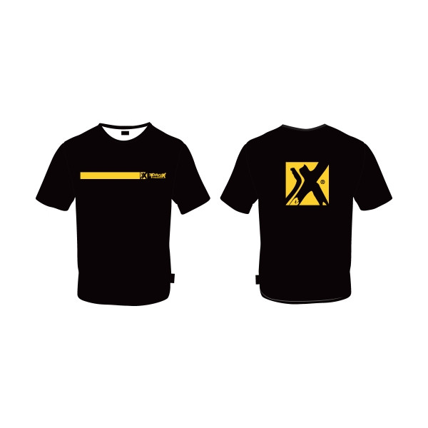 ProX T-Shirt Professional Line Black Size L