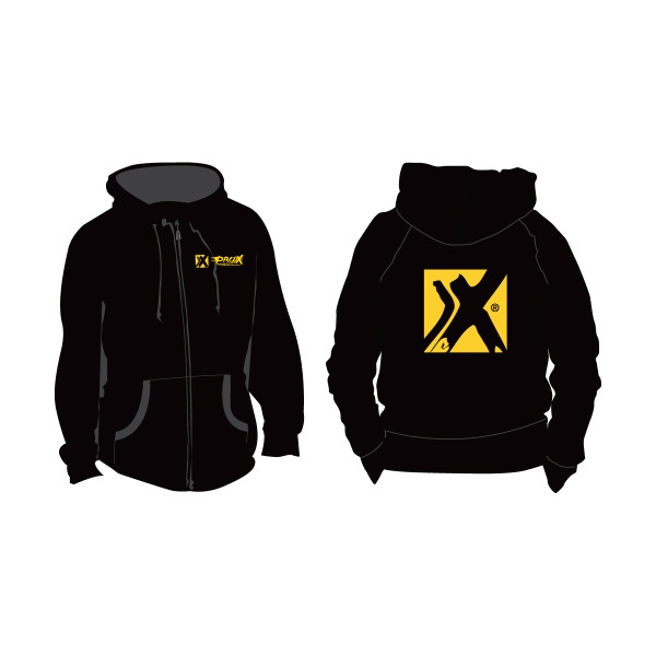 ProX Hooded Sweater Professional Line Black XXL