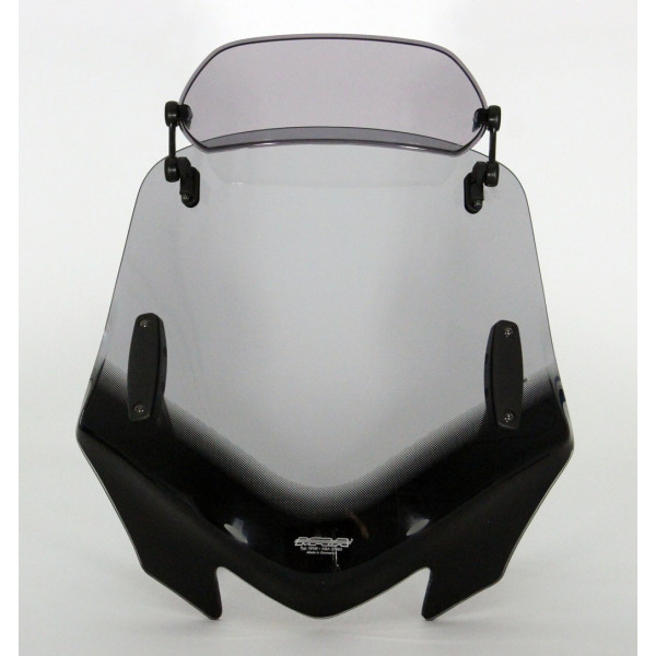 Uniwersalna szyba do motocykli bez owiewek MRA, forma VFXSZ, przyciemniana