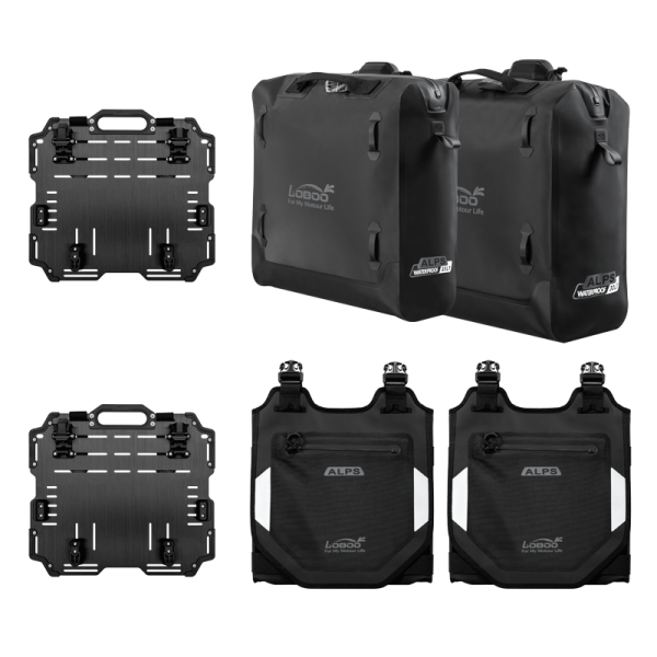 LOBOO Nadmuchiwane torby boczne 23+30L (10.4.10011.001.01)