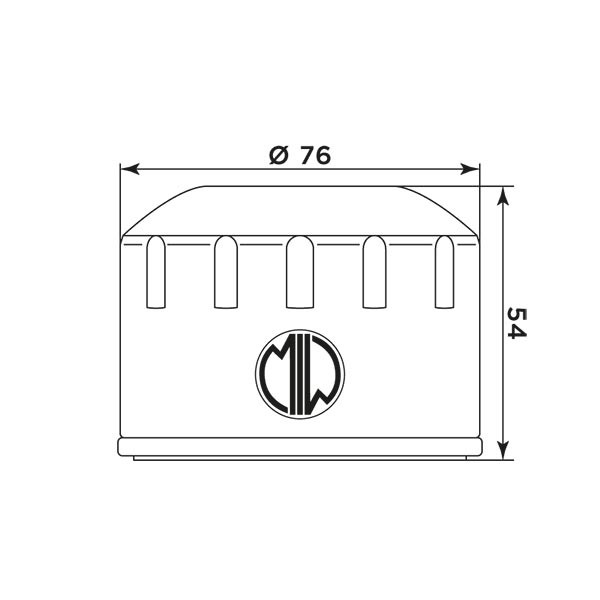 MIW Filtr Oleju B9001