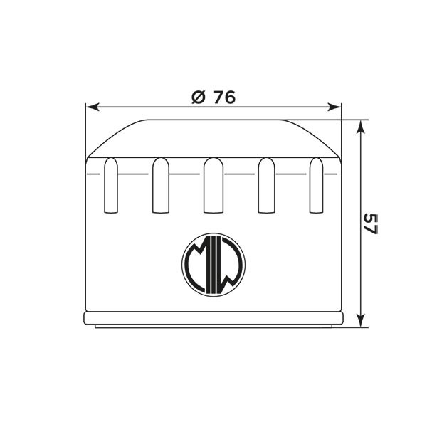 MIW Filtr Oleju B9003