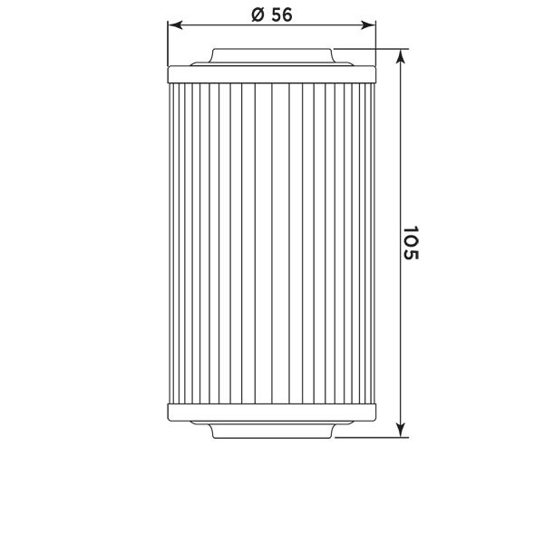 MIW Filtr Oleju BO14001