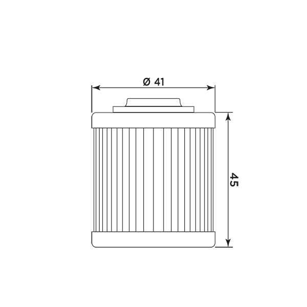 MIW Filtr Oleju BO14002