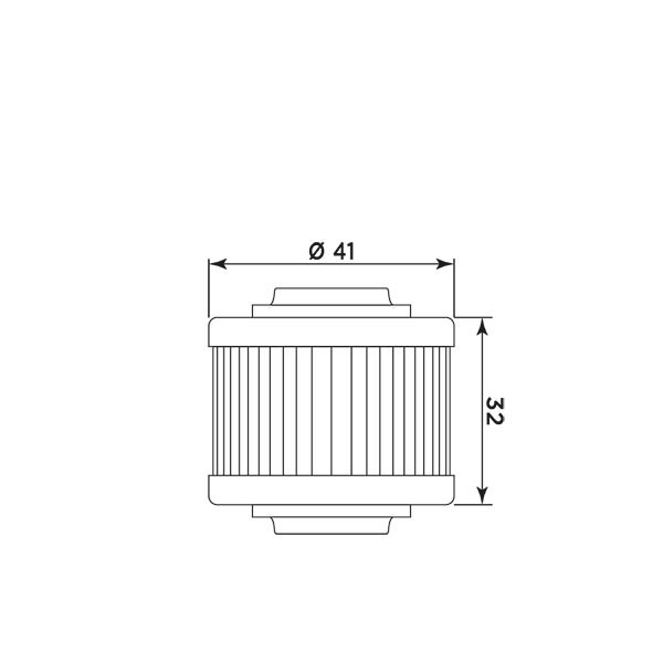 MIW Filtr Oleju BO14004