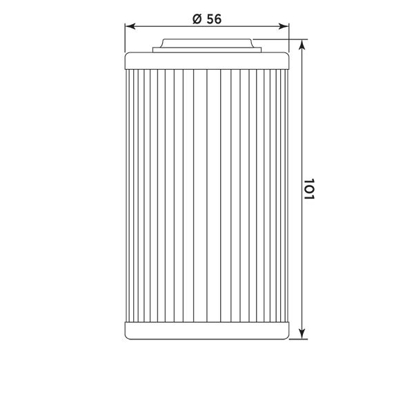 MIW Filtr Oleju BU10004