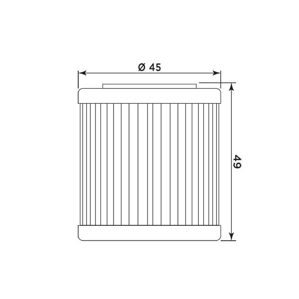 MIW Filtr Oleju HU18002