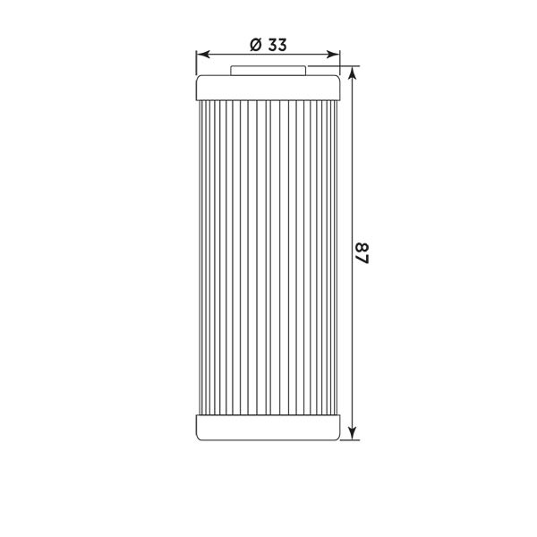 MIW Filtr Oleju KT8003