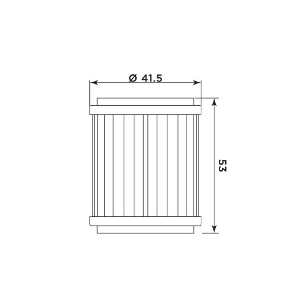 MIW Filtr Oleju KT8009