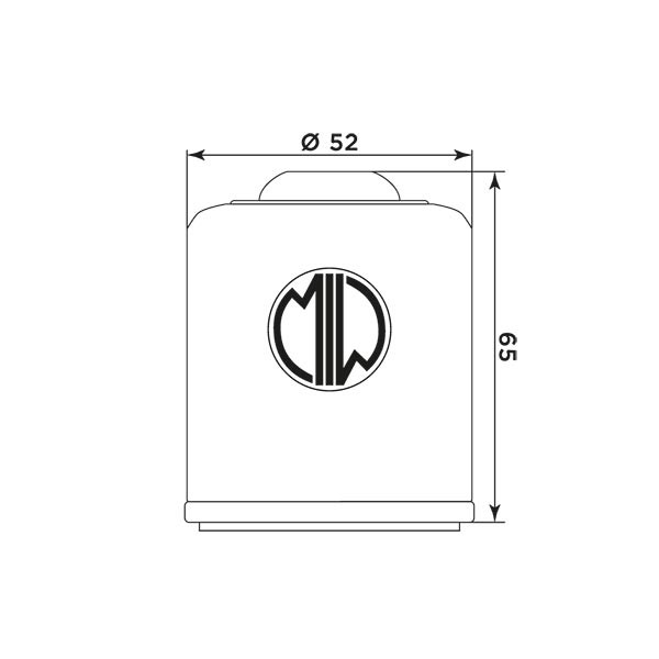 MIW Filtr Oleju P5001/P5012
