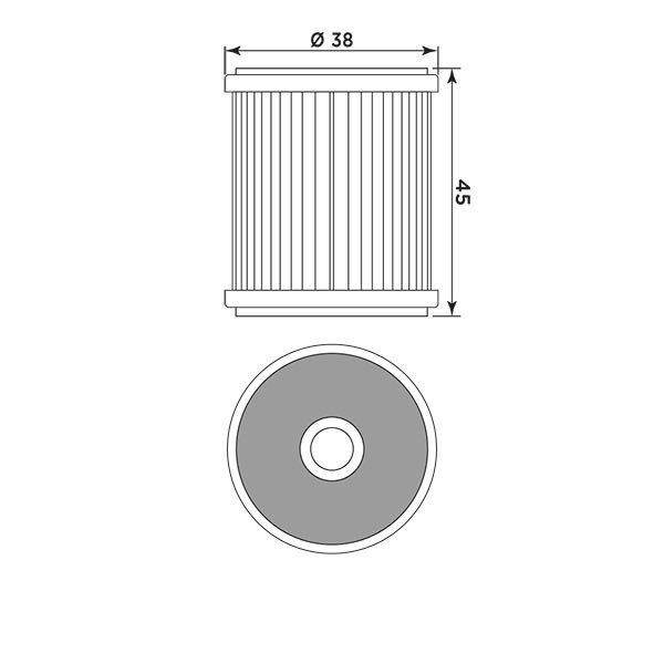 MIW Filtr Oleju Y4015