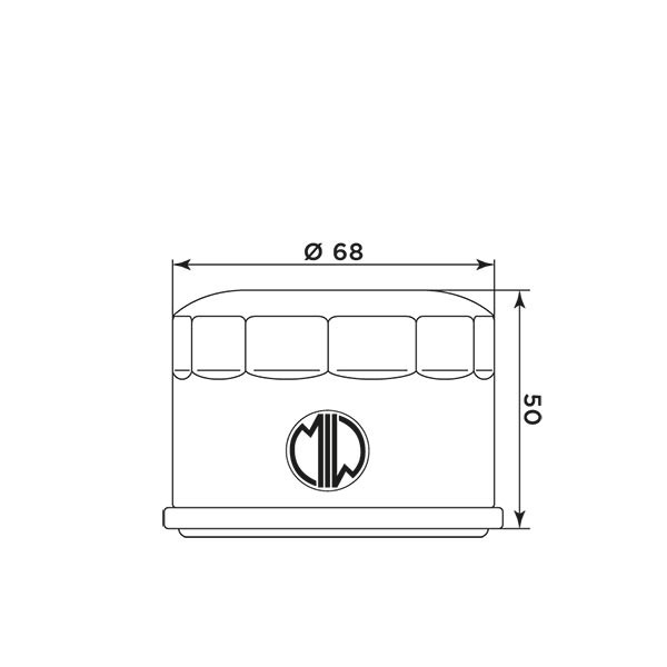 MIW Filtr Oleju Y4016