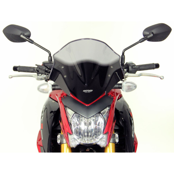 Szyba motocyklowa MRA SUZUKI GSX-S 1000, DG, 2014-2020, forma NRM, przyciemniana