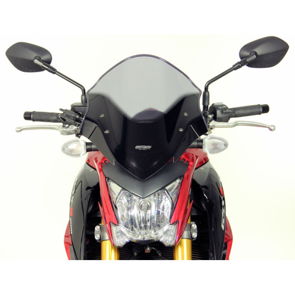 Szyba motocyklowa MRA SUZUKI GSX-S 1000, DG, 2014-2020, forma NTM, czarna