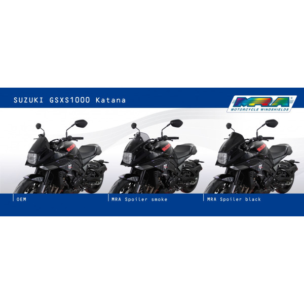 Szyba motocyklowa MRA SUZUKI GSX-S 1000 S KATANA, , 2019-, forma S, bezbarwna