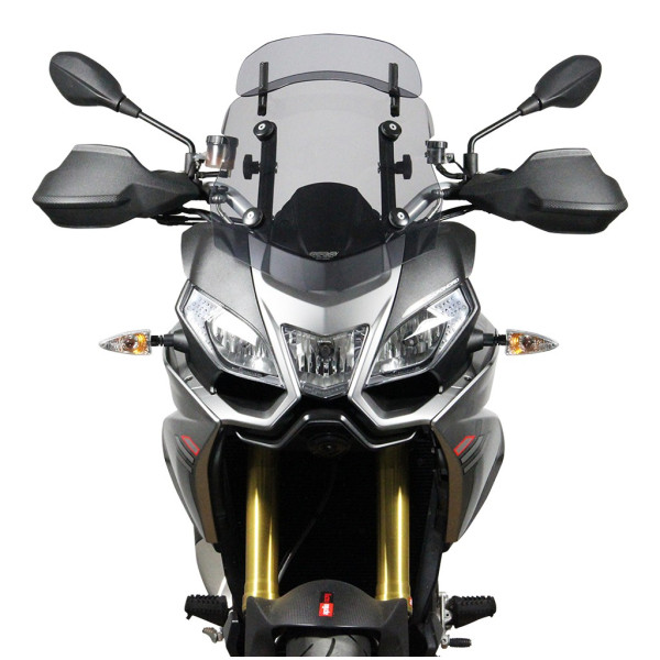 Szyba motocyklowa MRA APRILIA CAPONORD 1200, VK, 2013-, forma VT, przyciemniana