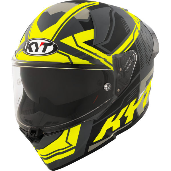 Kask motocyklowy KYT R2R OCTANE ŻÓŁTY MATT E06