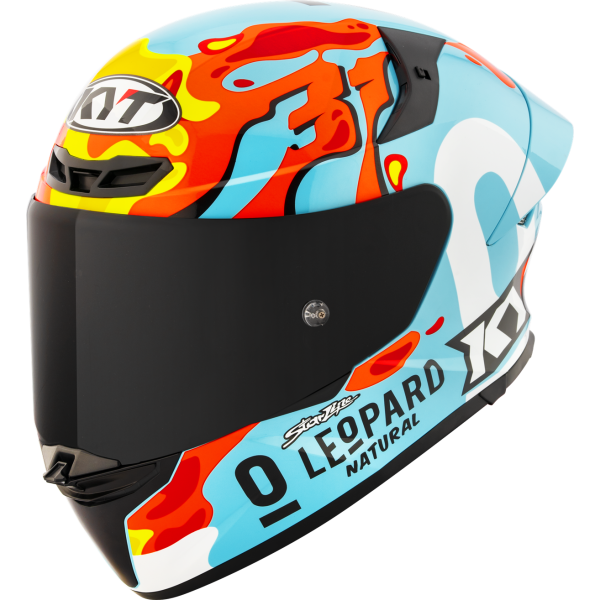 Kask motocyklowy KYT TT-REVO LEOPARD REPLICA ARAGON E06