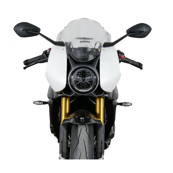 Szyba motocyklowa MRA TRIUMPH SPEED TRIPLE 1200 RR, , 2022-, forma R, bezbarwna