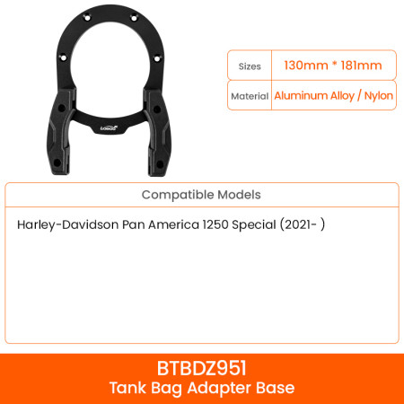 LOBOO Uchwyt Tank Bag Easy...