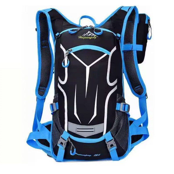 Plecak rowerowy, sportowy, turystyczny, trekking 18L Niebieski