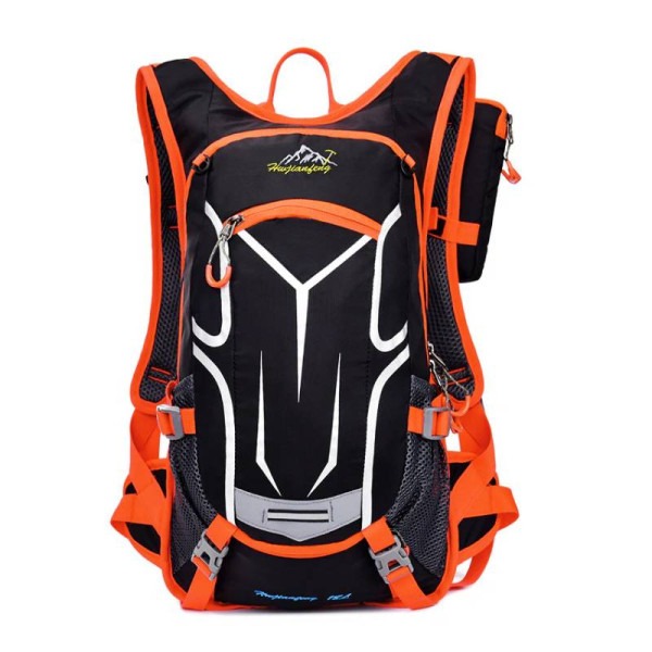 Plecak rowerowy, sportowy, turystyczny, trekking 18L pomarańczowy