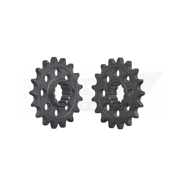 Zębatka ESJOT stalowa przednia(do łańcucha 525) - ilość zębów 17 (sport) 50-29045-17S