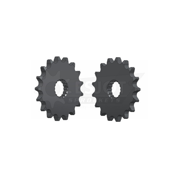 Zębatka ESJOT stalowa przednia (do łańcucha 530) - ilość zębów 17 |50-35048-17