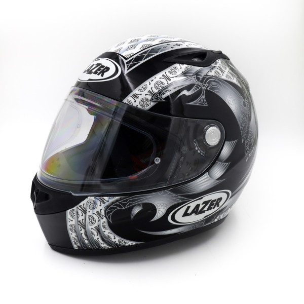 Kask motocyklowy LAZER KESTREL Phoenix czarny/biały