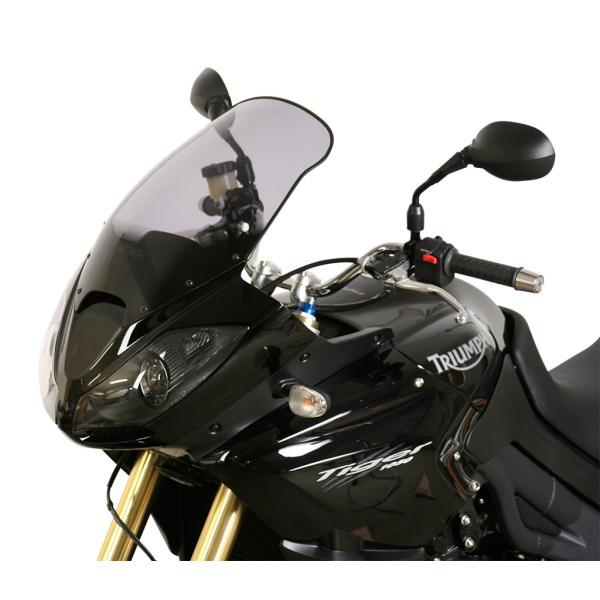 Szyba motocyklowa MRA TRIUMPH TIGER 1050 /SE /SPORT, 115 NG, 2006-2015, forma T, przyciemniana