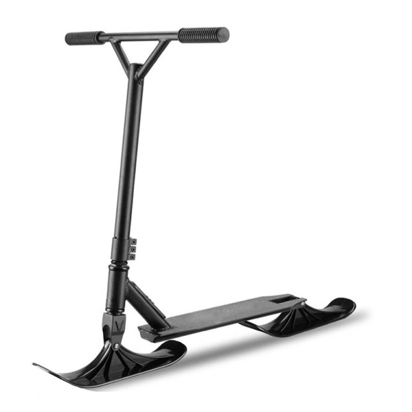 Hulajnoga śnieżna, na śnieg, składana, czarna