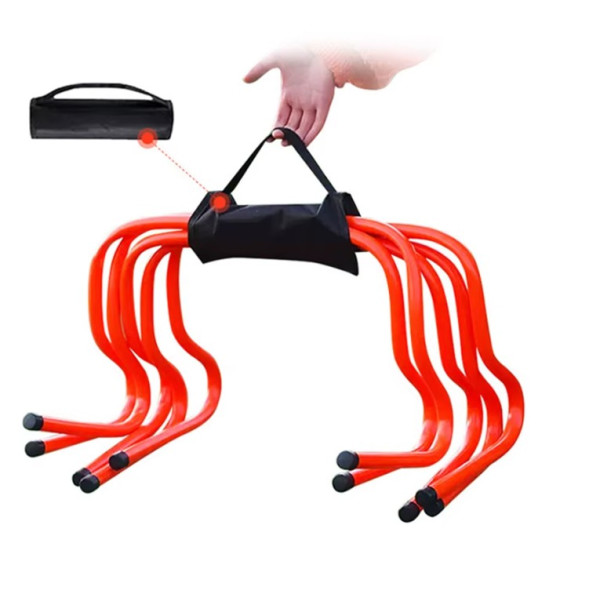 Płotki treningowe 23cm (5szt) + uchwyt