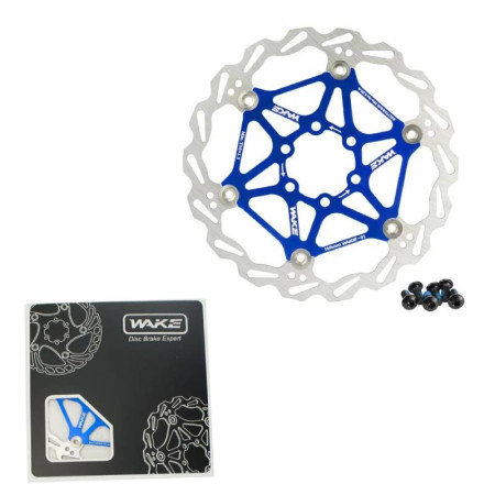 Pływająca tarcza hamulcowa 203 mm WAKE MTB niebieska