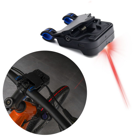 Laserowy kalibrator rowerowy,  do regulacji środka opony, siodła, kierownicy 180mAh wskaźnik pozycjonowania Rowerowy