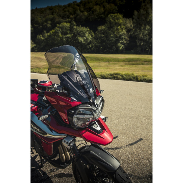 Szyba motocyklowa MRA TRIUMPH TIGER 1200 /XC /XR, V201 , V301, 2016-, forma TM, przyciemniana