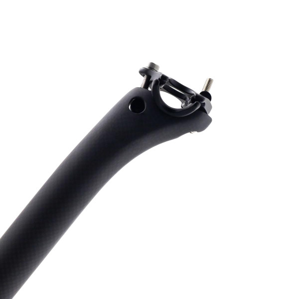 Carbon bike seatpost, diameter 31,6 mm,  400 mm long