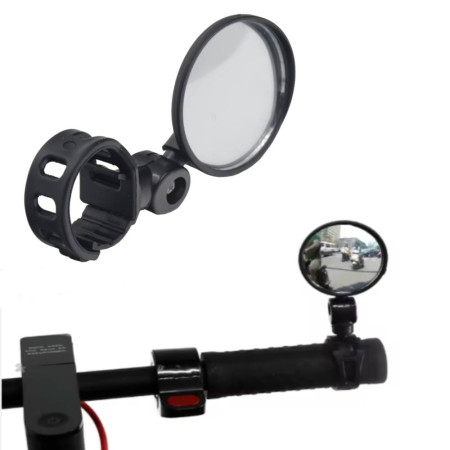Lusterka wsteczne uniwersalne rowerowe 360° Obrotowe wypukłe lusterko