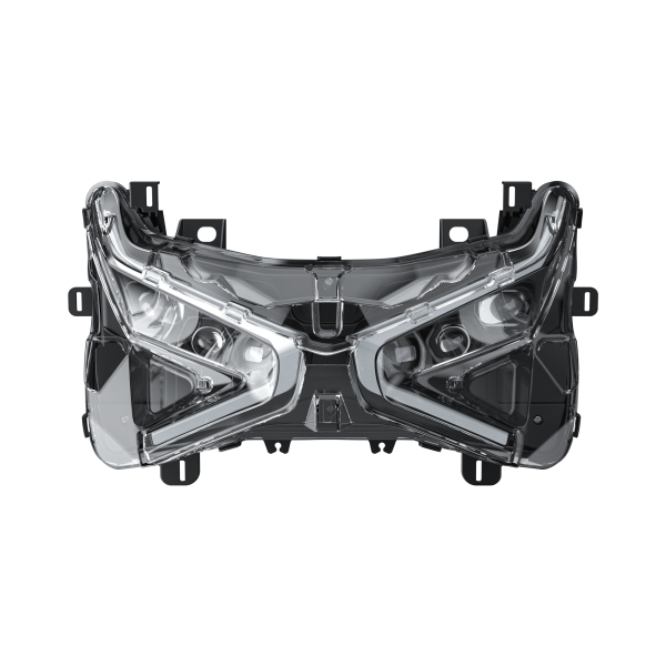 LOBOO Reflektor przedni z doświetlaniem zakrętów do YAMAHA XMAX300 (2023-)