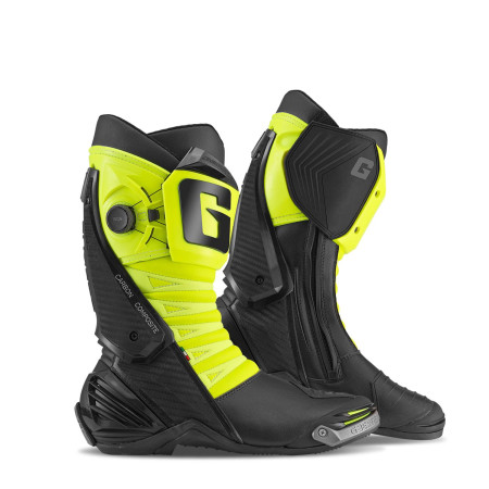 Buty motocyklowe, sportowe GAERNE GP1 LS czarno/ żółte
