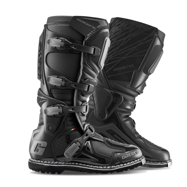 Buty motocyklowe GAERNE FASTBACK Endurance Enduro Midnight, czarne
