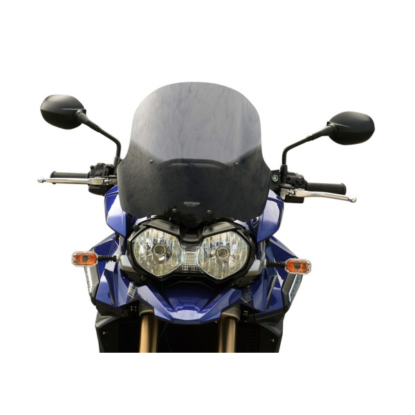 Szyba motocyklowa MRA TRIUMPH TIGER 1200 EXPLORER, V13VG, 2012-2015, forma T, czarna
