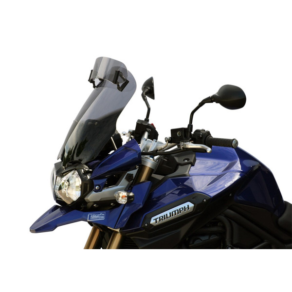 Szyba motocyklowa MRA TRIUMPH TIGER 1200 EXPLORER, V13VG, 2012-2015, forma VT, przyciemniana