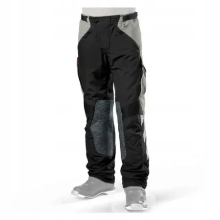 Spodnie motocyklowe BMW Spodnie Rallye męskie czarne/szary