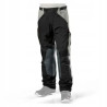 Spodnie motocyklowe BMW Spodnie Rallye męskie czarne/szary