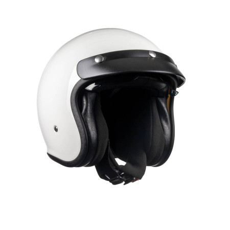 Kask Motocyklowy otwarty retro ROXAR CLASSIC Z-Line biały połysk