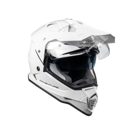 Kask Motocyklowy turystyczny ROXAR ADV Z-Line biały połysk