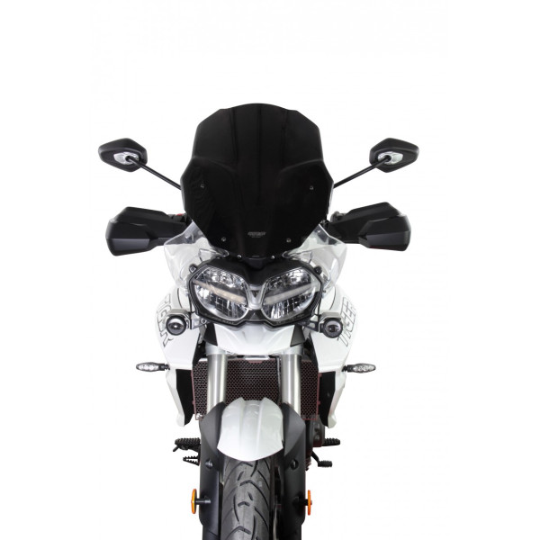 Szyba motocyklowa MRA TRIUMPH TIGER 800 /XC /XR / XRT, A08, 2018-, forma TM, przyciemniana