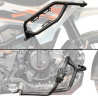 Gmole ochronne / Crash bar/ do KTM 390 ADVENTURE 2025-26 BLACK MAT czarny mat - komplet