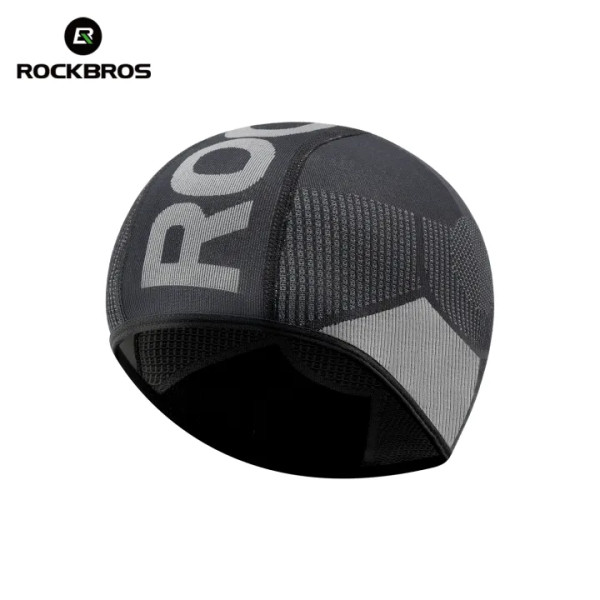 Czapka rowerowa do biegania sportowa pod kask ROCKBROS 18250010001Termoaktywna