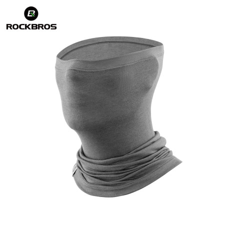 Komin, maska na twarz, termiczny, chusta ROCKBROS wełna, szary
